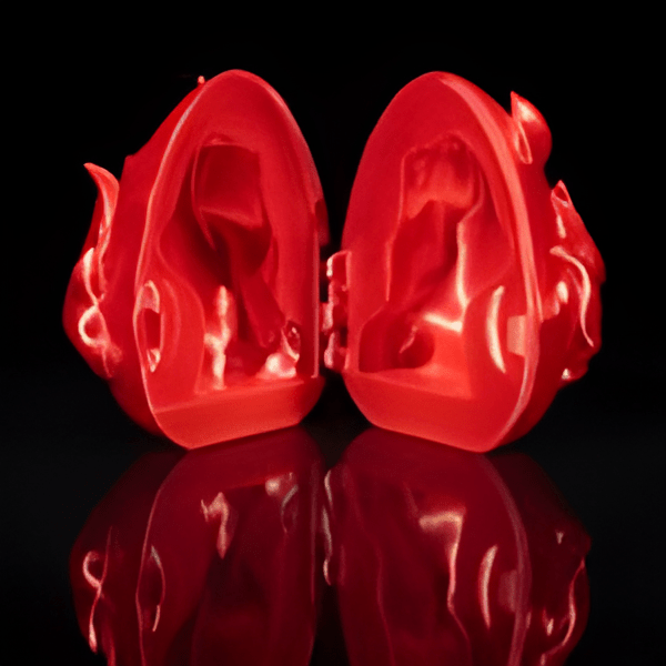 Fire Dragon with Egg - Frogivation