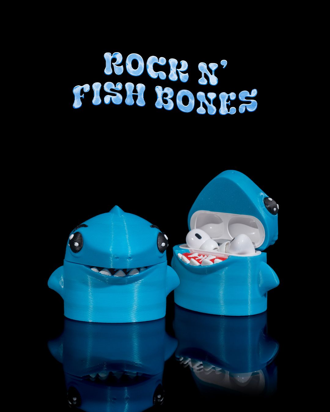 Shark Air Pod Case - Frogivation