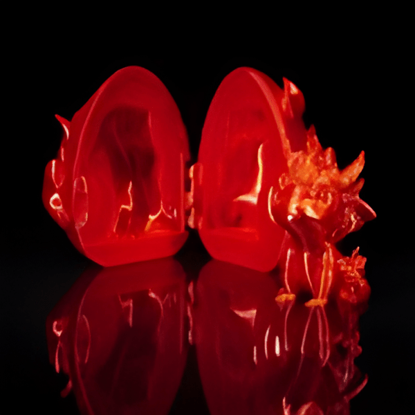 Fire Dragon with Egg - Frogivation